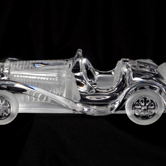 Модель автомобиля "Bugatti 55 Roadster", Франция, фирма "Daum", XX век, К. Фроссарт​