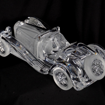 Модель автомобиля "Bugatti 55 Roadster", Франция, фирма "Daum", XX век, К. Фроссарт​