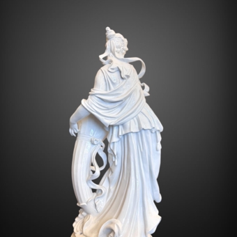 ​Скульптура «Флора», Германия, старейшая Фолькштедтская мануфактура, 1940-е гг., Г. Оппель 