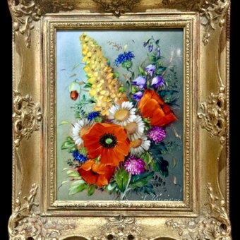 Пласт «Цветочный букет», Германия, сер. XX века