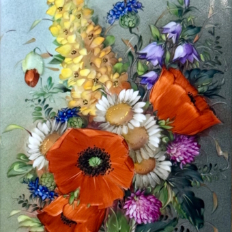 Пласт «Цветочный букет», Германия, сер. XX века