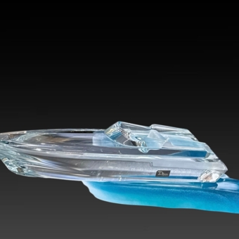 ​Модель яхты "Monaco", Франция, фирма "Даум", 1980-е гг.