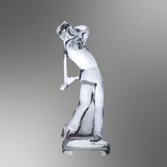 ​Скульптура "Гольфист", Франция, фирма "Баккара", XX век