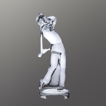​Скульптура "Гольфист", Франция, фирма "Баккара", XX век