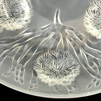 ​Ваза для фруктов «Водоросли и морские ежи», Франция, фирма "Сабино", 1930-е гг.