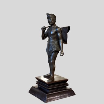​Бирманский мужчина с корзиной, Западная Европа, 1910-1920-е гг.