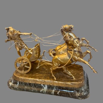 Скульптура «Римский возничий», Италия, ХХ век, А. Ванетти