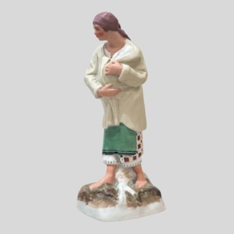 ​Скульптура «Горькая доля», СССР, Дмитровский фарфоровый завод, 1930-1931 гг.