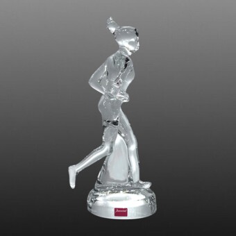 Скульптура "Бегунья", Франция, фирма "Баккара", XX век