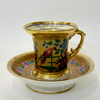 Чайная пара, Россия, завод "Батенина", 1830-е гг.