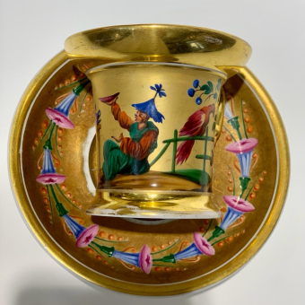 Чайная пара, Россия, завод "Батенина", 1830-е гг.