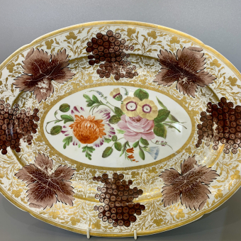 Блюдо из Корбиевского сервиза, Россия, ИФЗ, 1830-1850-е гг.