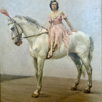Рубинштейн Д.И., "Наездница", 1953 г.