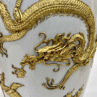 Парные вазы Blanc de Chine, Китай, XX век
