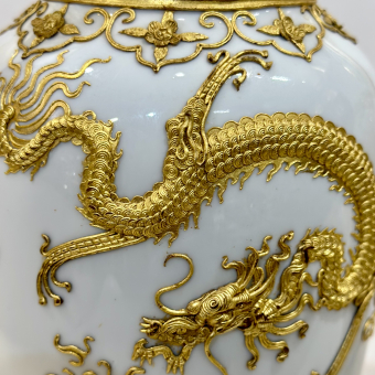 Парные вазы Blanc de Chine, Китай, XX век