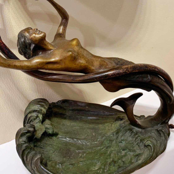 Лампа настольная "Marina", Франция, 1900-е гг.