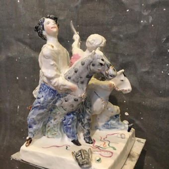 Скульптура «Всадники», Россия, 2017 г., И. Асиновский
