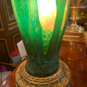 Лампа настольная, Франция, фирма "Daum", 1900-1910-е гг.