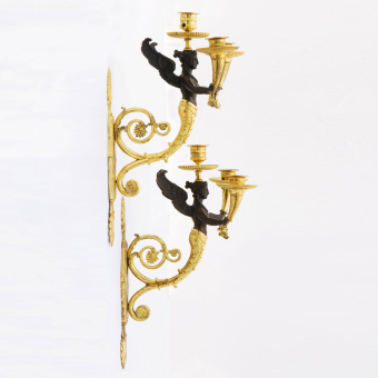 Парные стенники, Франция, 1810-е гг.